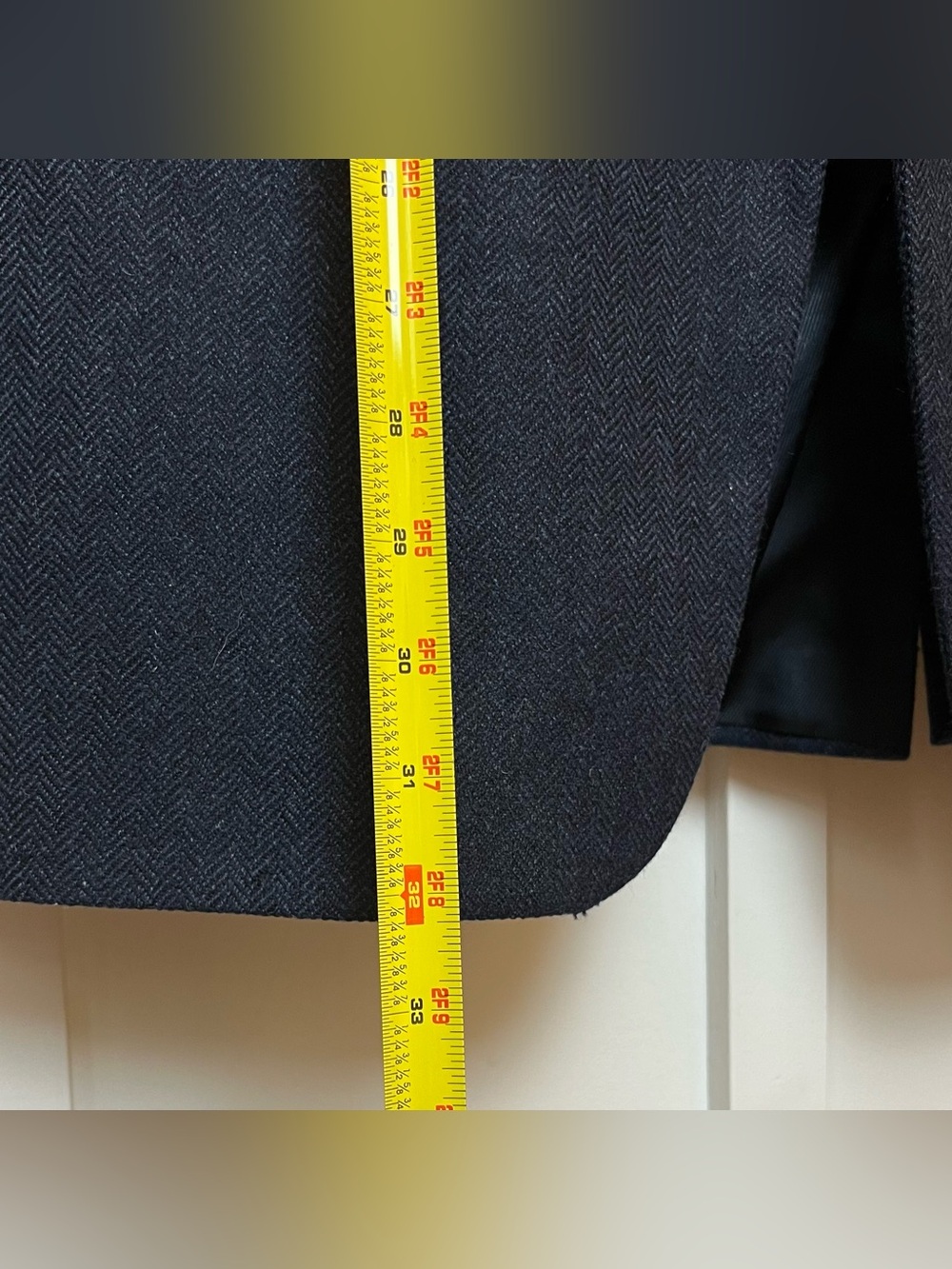 Burberry USA Union Made Kensington 100% Cashmere Navy Sport Coat Blazer Siz 42 R - Picture 14 of 14